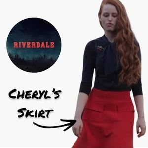 A-Line Pocket Skirt ASO Cheryl - Riverdale